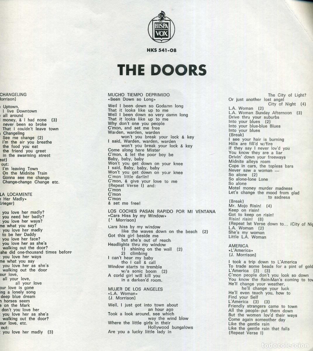 Discos de vinilo: DOORS - L.A.WOMAN - Foto 4