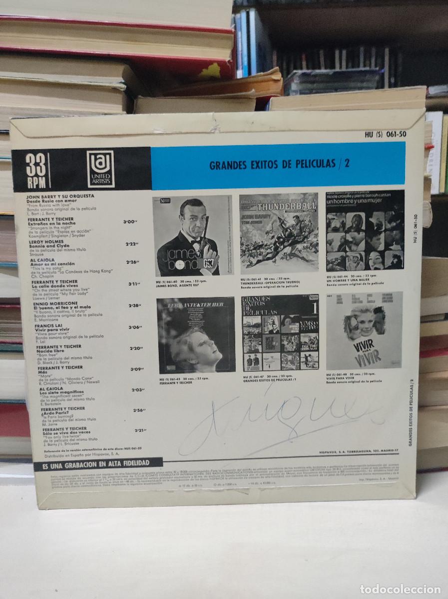 Discos de vinilo: Grandes Exitos De Peliculas 2 - Foto 2