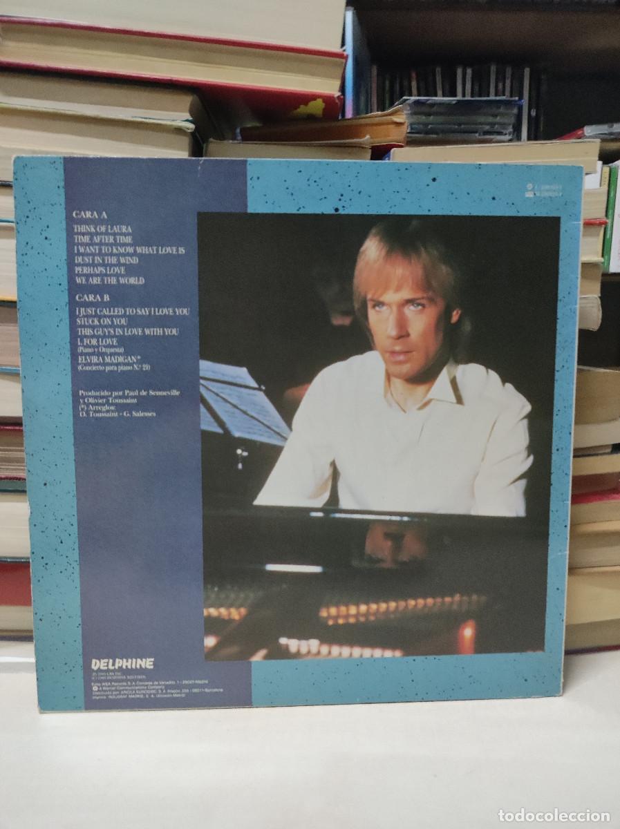 Discos de vinilo: Richard Clayderman &ndash; Desde Paris, Con Amor - Foto 2