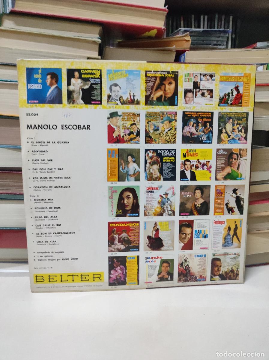 Discos de vinilo: Manolo Escobar &ndash; Manolo Escobar - Foto 2