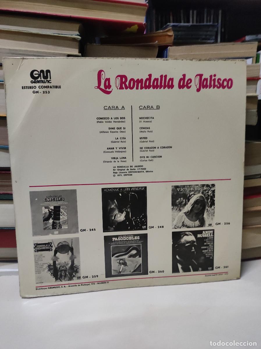 Discos de vinilo: LA RONDALLA DE JALISCO - Foto 2