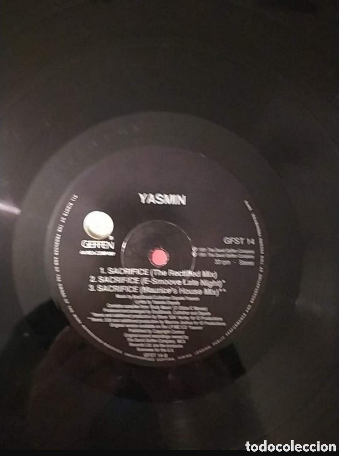 Discos de vinilo: Maxi single Yasmin. Sacrifice - Foto 4