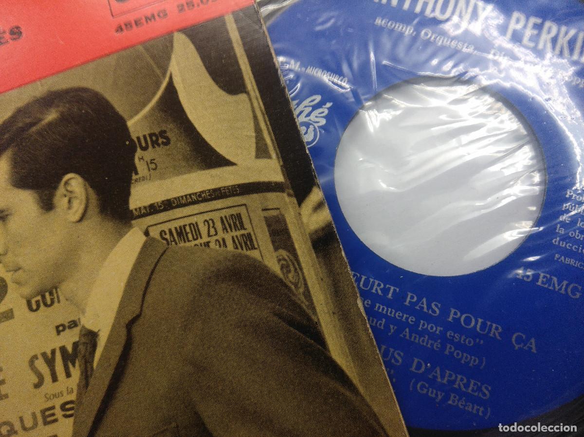 Discos de vinilo: ANTHONY PERKINS/NE DIS PLUS RIEN/SINGLE. - Foto 2