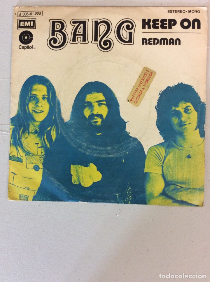 Discos de vinilo: Bang. Keep on. Redman. - Foto 1