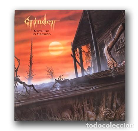 Discos de vinilo: Grinder - Nothing is sacred LP - Foto 1