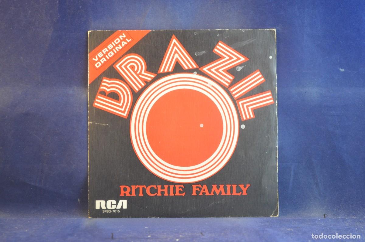 Discos de vinilo: RITCHIE FAMILY - BRAZIL / HOT TRIP - SINGLE - Foto 1