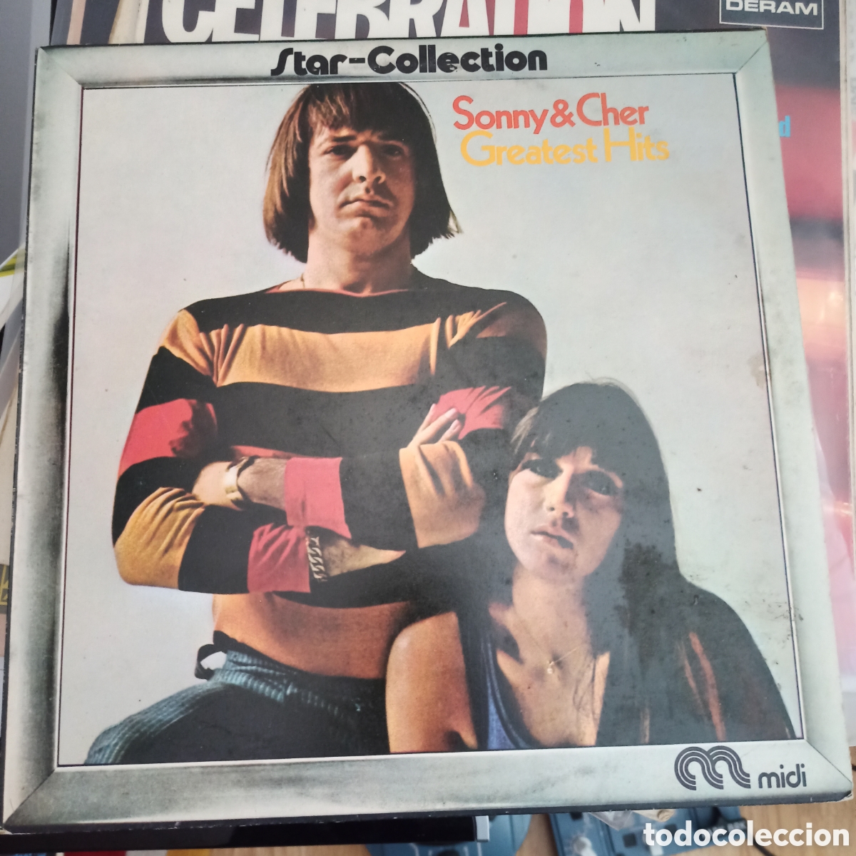 Discos de vinilo: Sonny & Cher &ndash; Greatest Hits (Midi, UK, 1973) - Foto 1