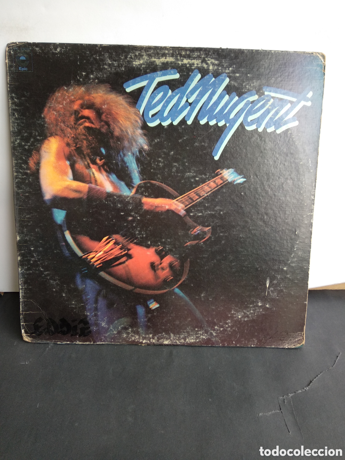 Discos de vinilo: *TED NUGENT, US. SOLO FUNDA SIN DISCO. LT.2 - Foto 1