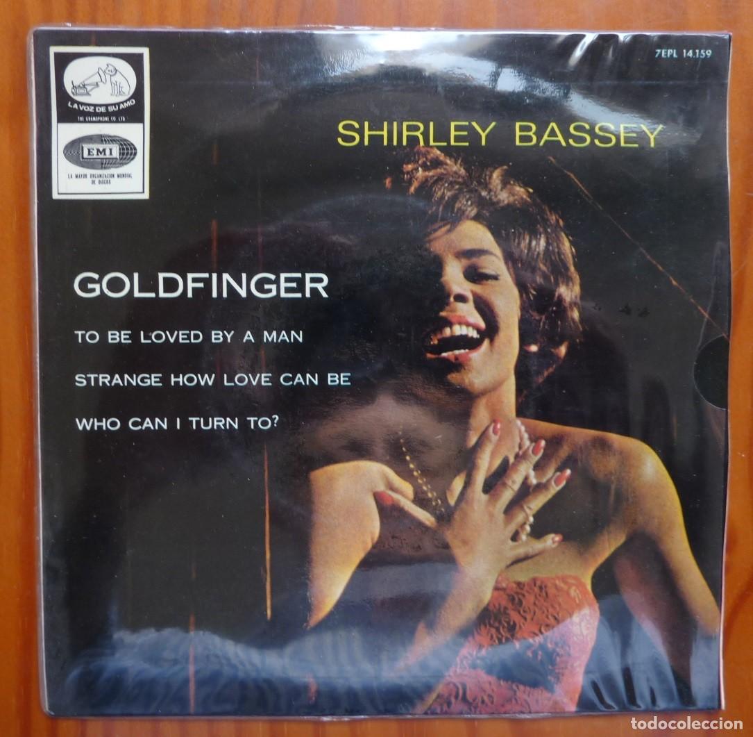 Discos de vinilo: SHIRLEY BASSEY / GOLDFINGER+3/ 1965 / EP - Foto 1