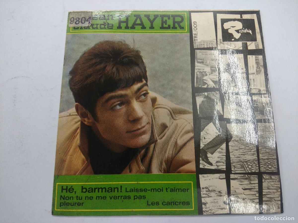 Discos de vinilo: JEAN CLAUDE HAYER/HE,BARMAN/SINGLE. - Foto 1