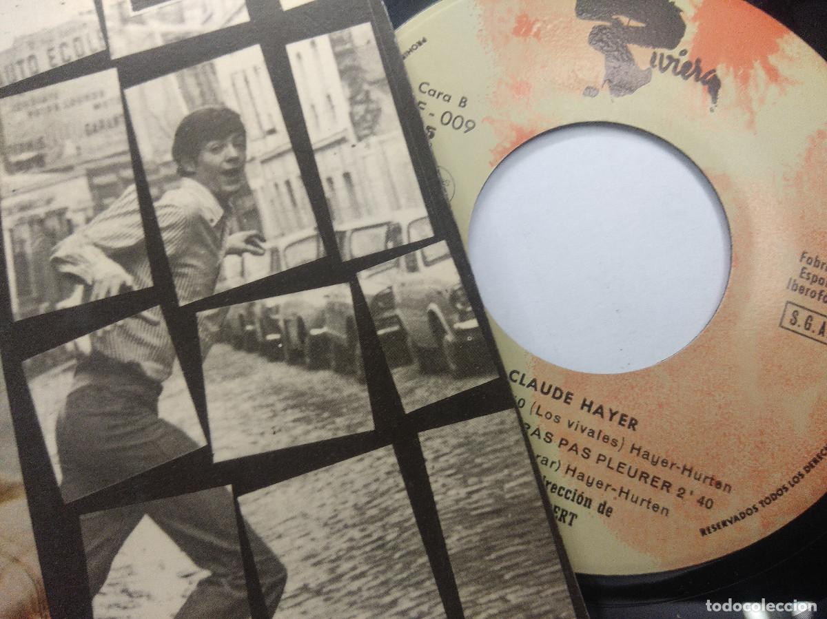 Discos de vinilo: JEAN CLAUDE HAYER/HE,BARMAN/SINGLE. - Foto 2