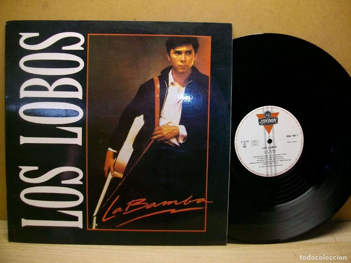 Discos de vinilo: Los Lobos &ndash; La Bamba MAXI SINGLE 45 RPM - Foto 1