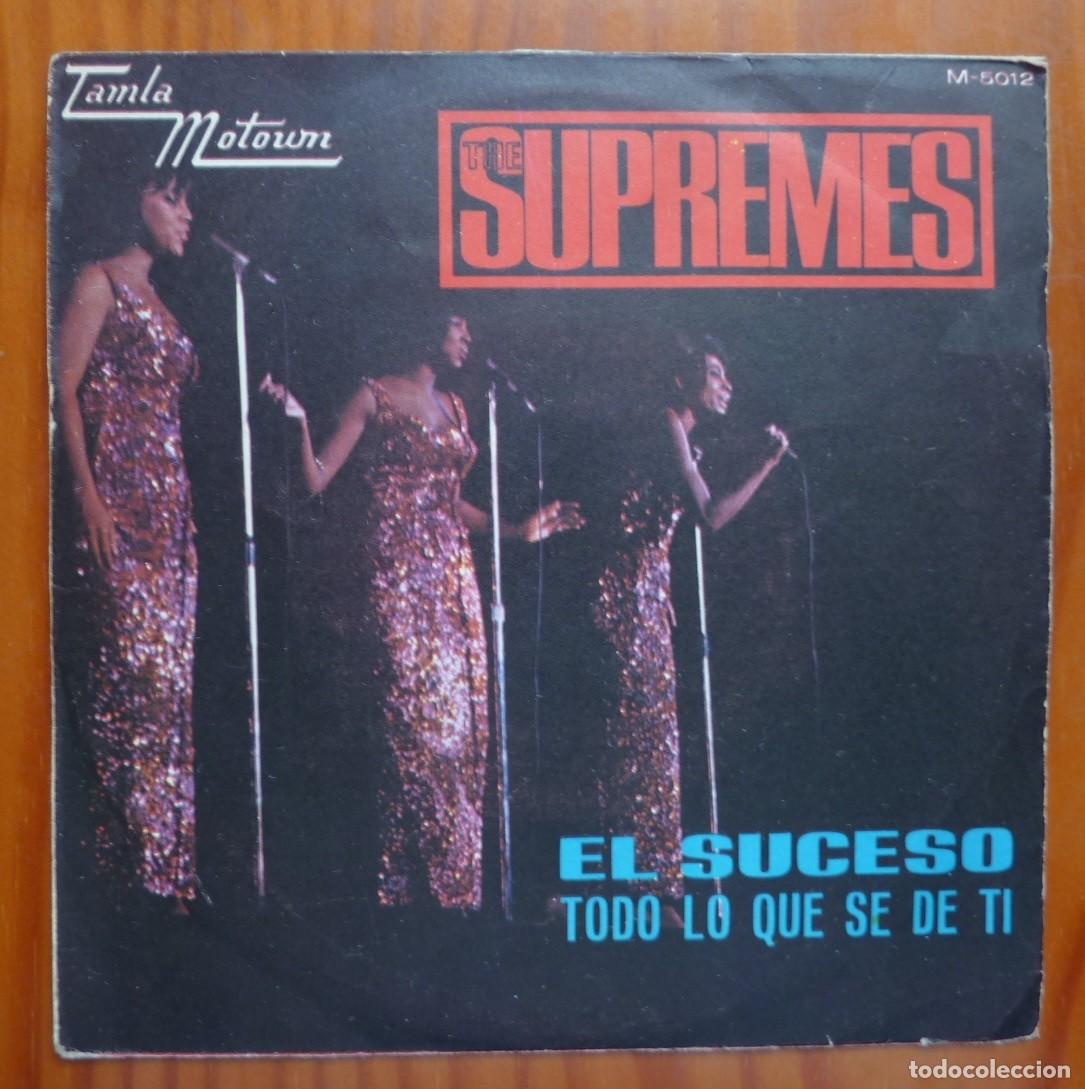 Discos de vinilo: THE SUPREMES / EL SUCESO / 1967 / SINGLE - Foto 1
