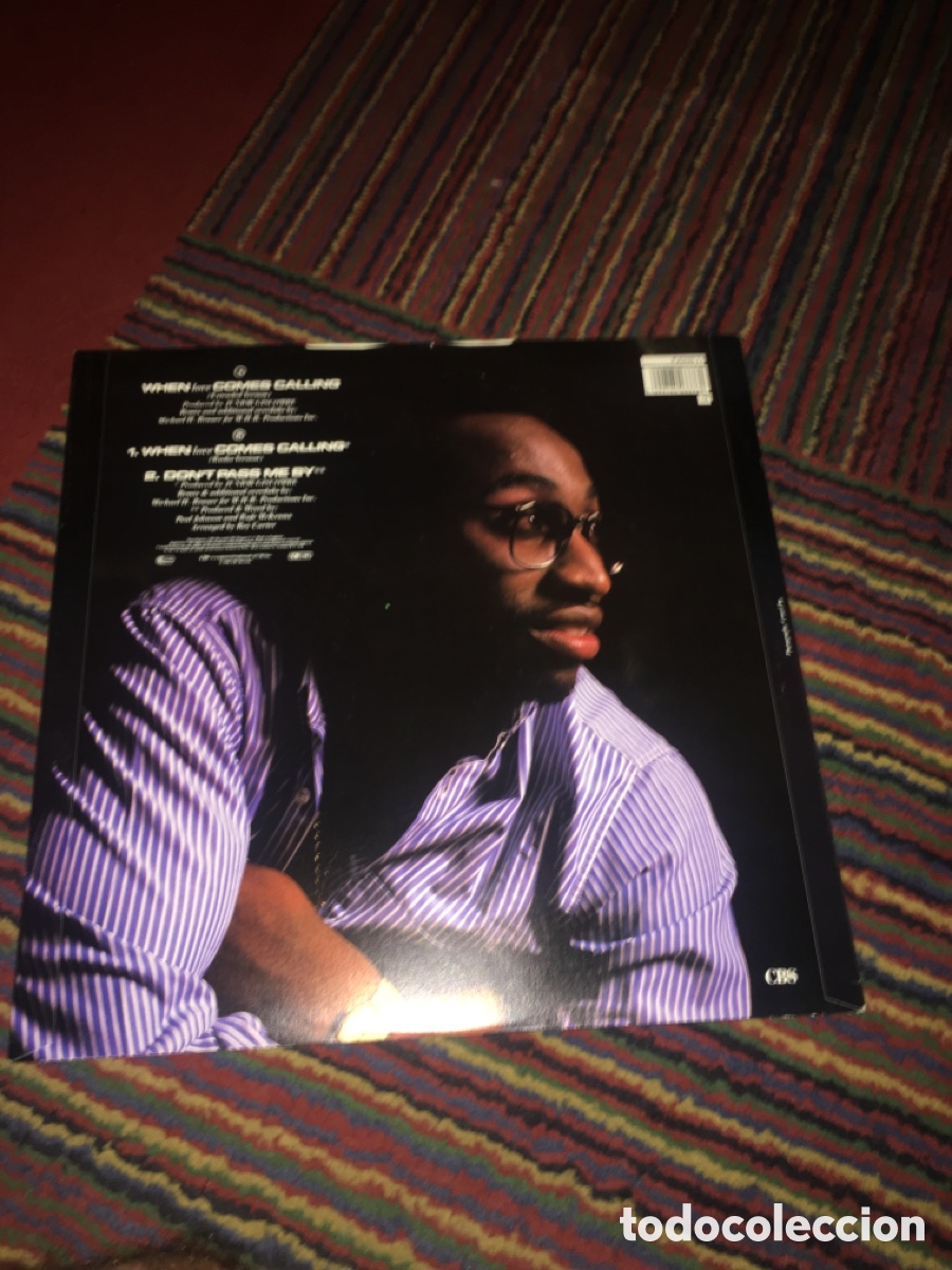 Discos de vinilo: Paul Johnson - When love comes calling - Foto 2