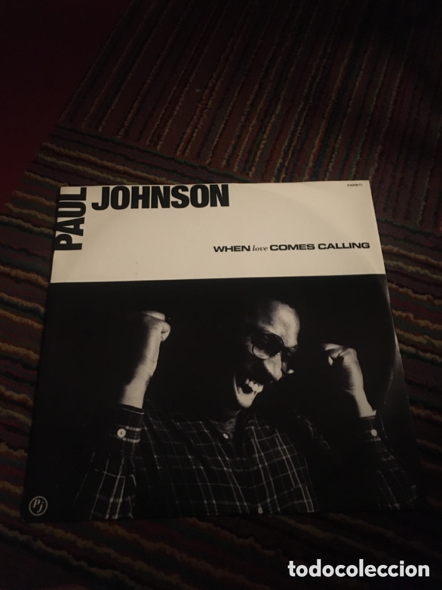 Discos de vinilo: Paul Johnson - When love comes calling - Foto 1