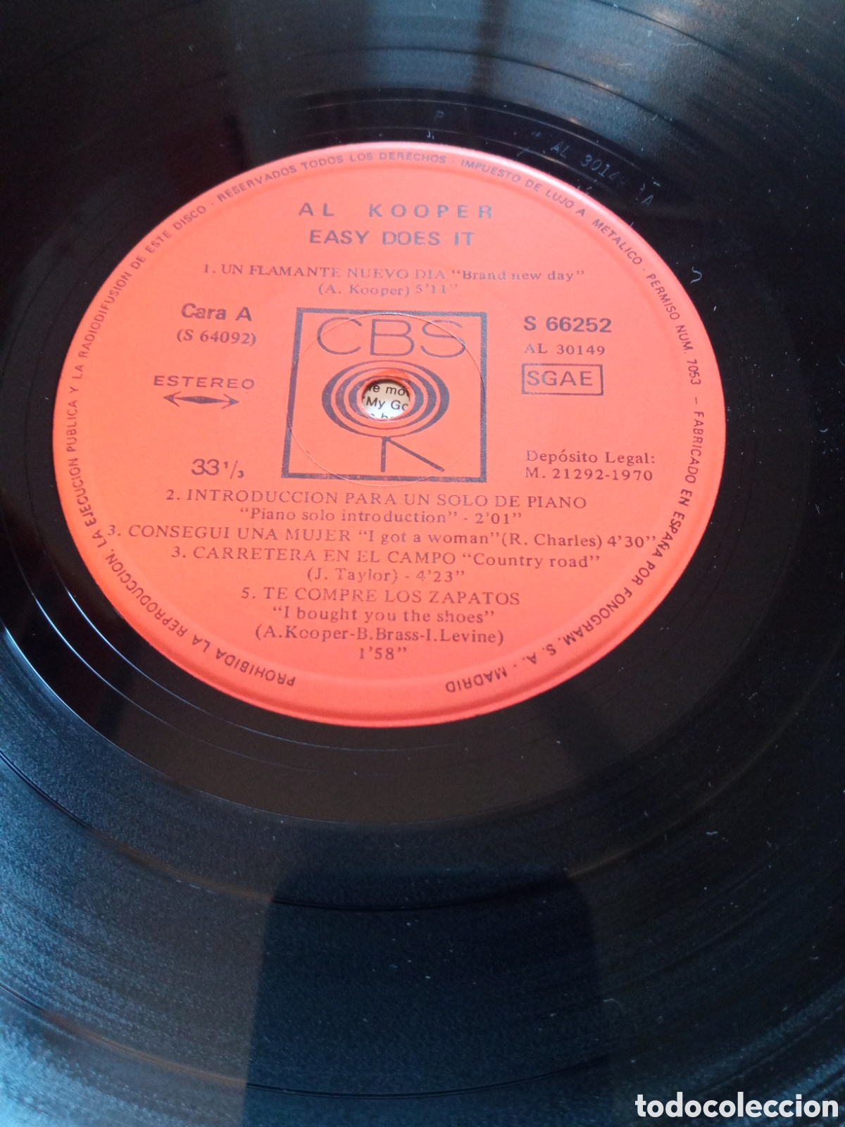 Discos de vinilo: Al Kooper - Easy does It. - Foto 6