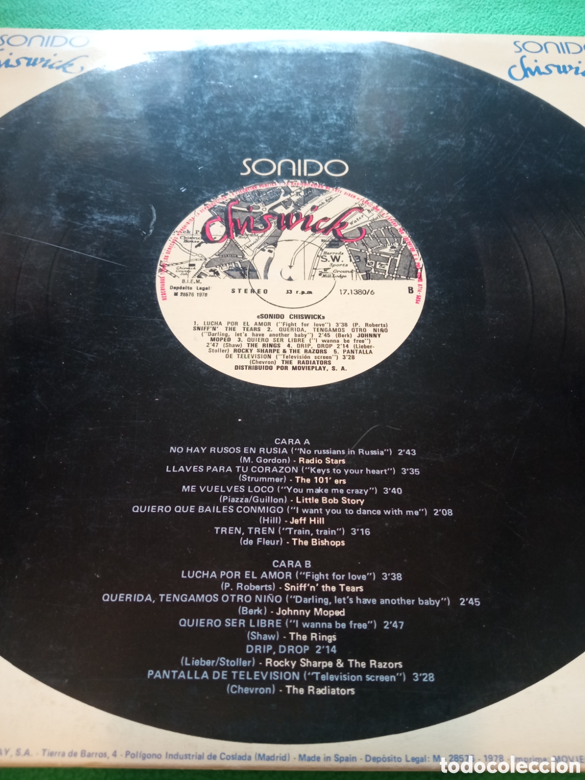 Discos de vinilo: Sonido Chiswick - Varios grupos - Foto 2