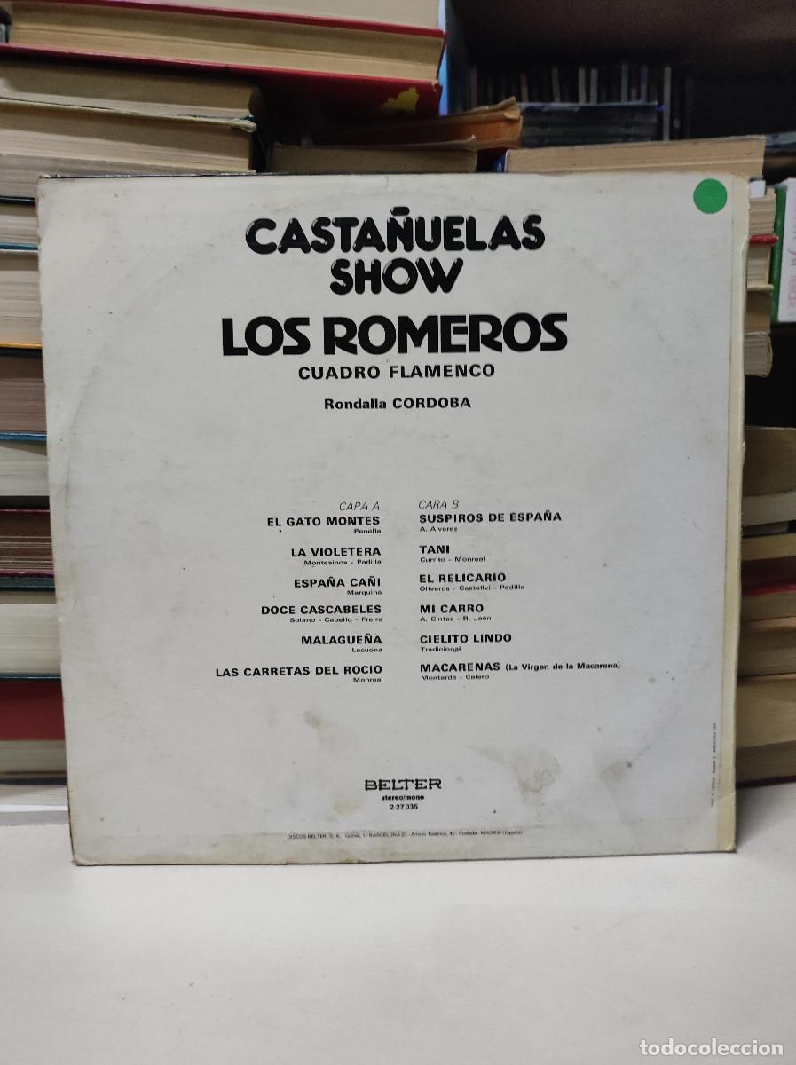 Discos de vinilo: Los Romeros &ndash; Casta&ntilde;uelas Show - Foto 2