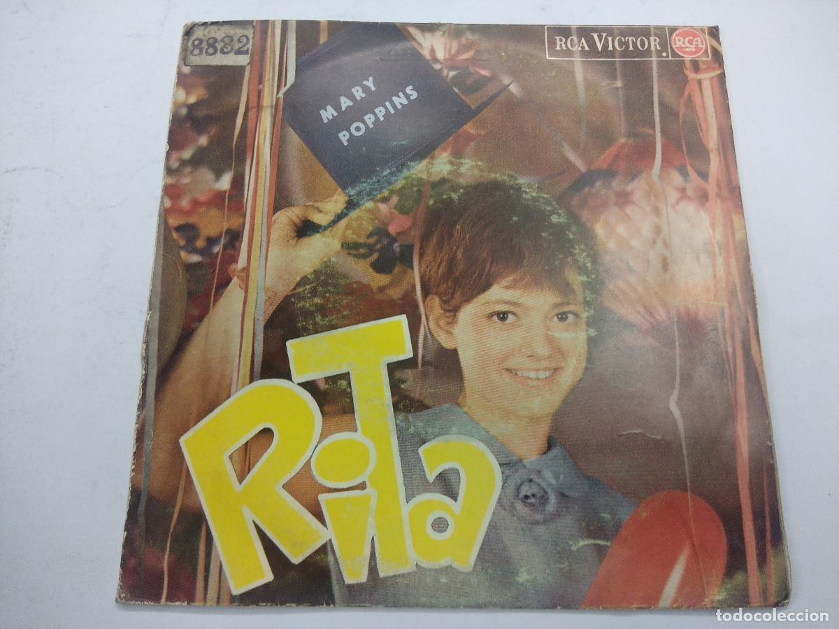Discos de vinilo: RITA PAVONE/MARY POPINS-MORRICONE/SINGLE. - Foto 1