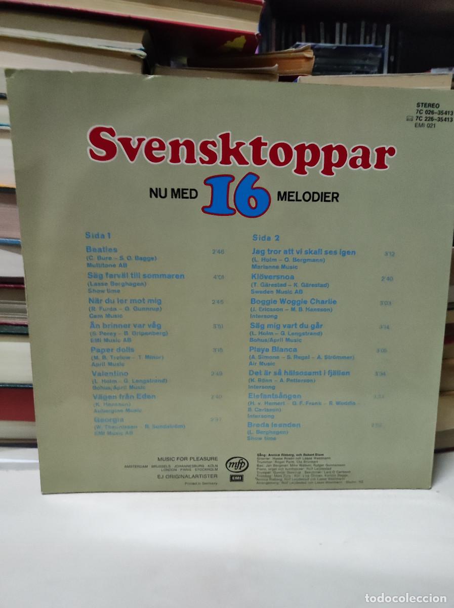 Discos de vinilo: Annica Risberg, Robert Blom &ndash; Svensktoppar - Foto 2