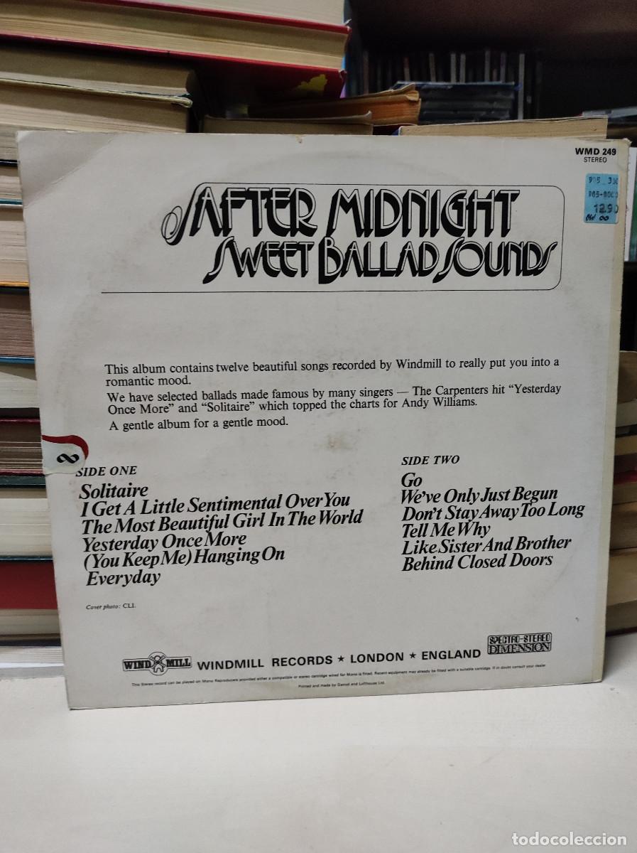 Discos de vinilo: After Midnight - Sweet Ballad Sounds - Foto 2