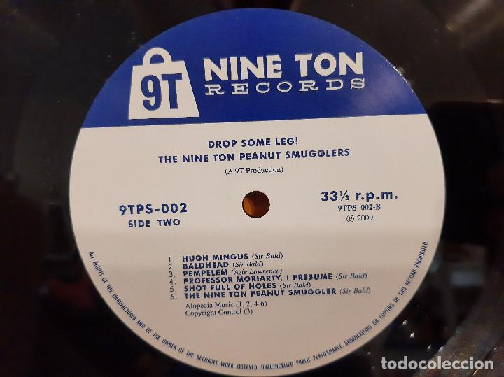 Discos de vinilo: NINE TON PEANUT SMUGGLERS -DROP SOME LEG!- (2009) LP DISCO VINILO - Foto 3