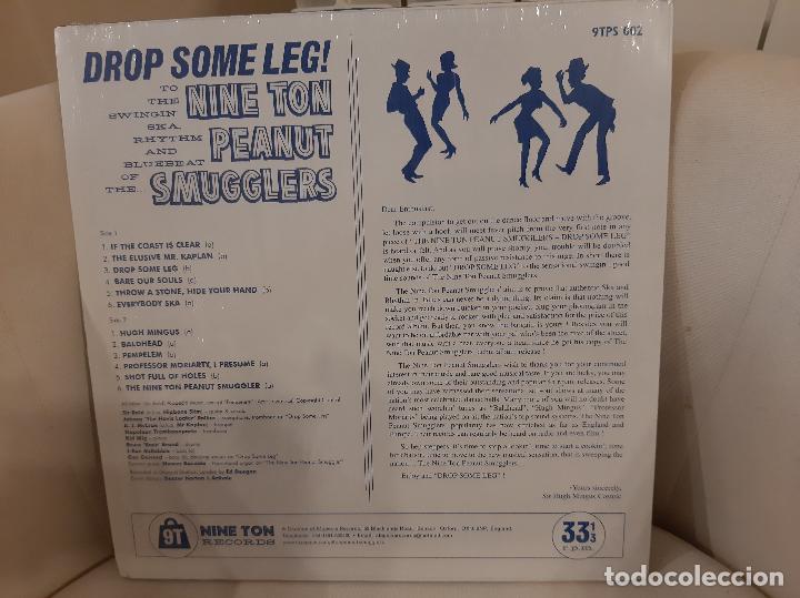 Discos de vinilo: NINE TON PEANUT SMUGGLERS -DROP SOME LEG!- (2009) LP DISCO VINILO - Foto 5