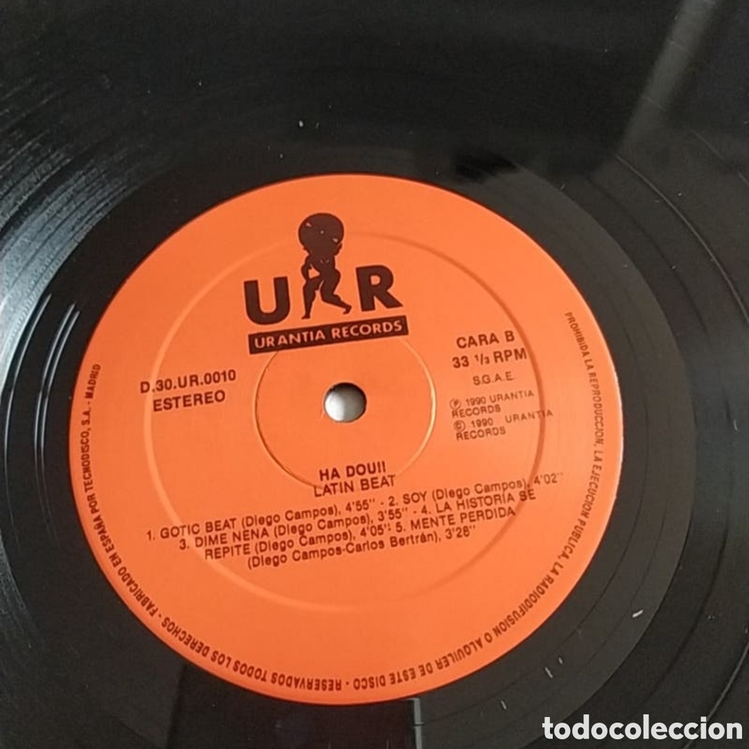 Discos de vinilo: Lp Ha Dou! Lat&iacute;n Beat - Foto 5