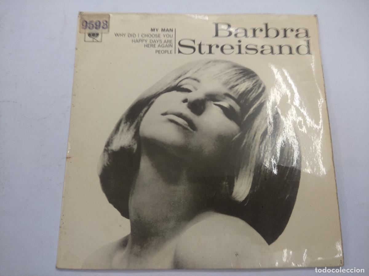 Discos de vinilo: BARBRA STREISAND/MY MAN/SINGLE. - Foto 1