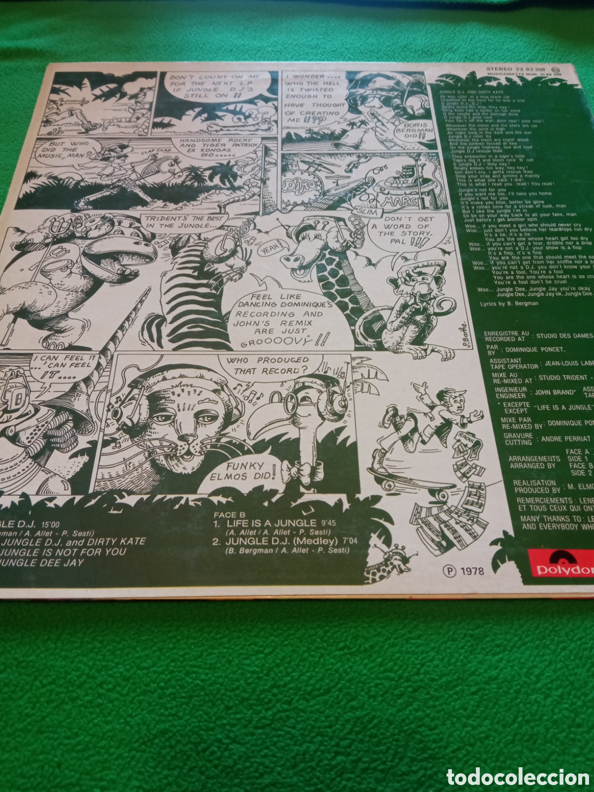 Discos de vinilo: Kikrokos - Jungle D.J - Foto 2