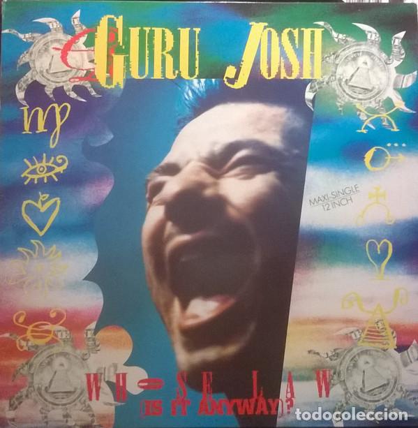 Discos de vinilo: Guru Josh &lrm;&ndash; Whose Law (Is It Anyway?) MAXI Spain - Foto 1