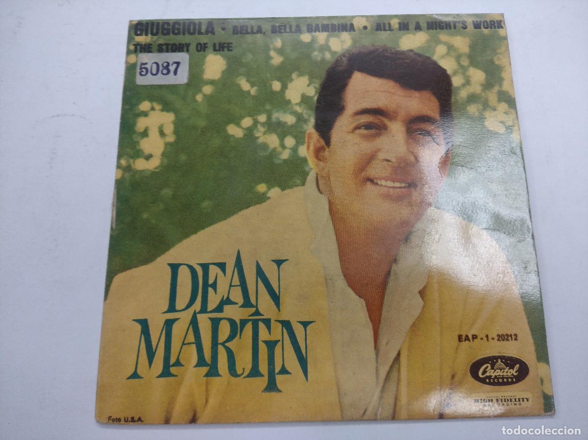 Discos de vinilo: DEAN MARTIN/GIUGGIOLA/SINGLE. - Foto 1