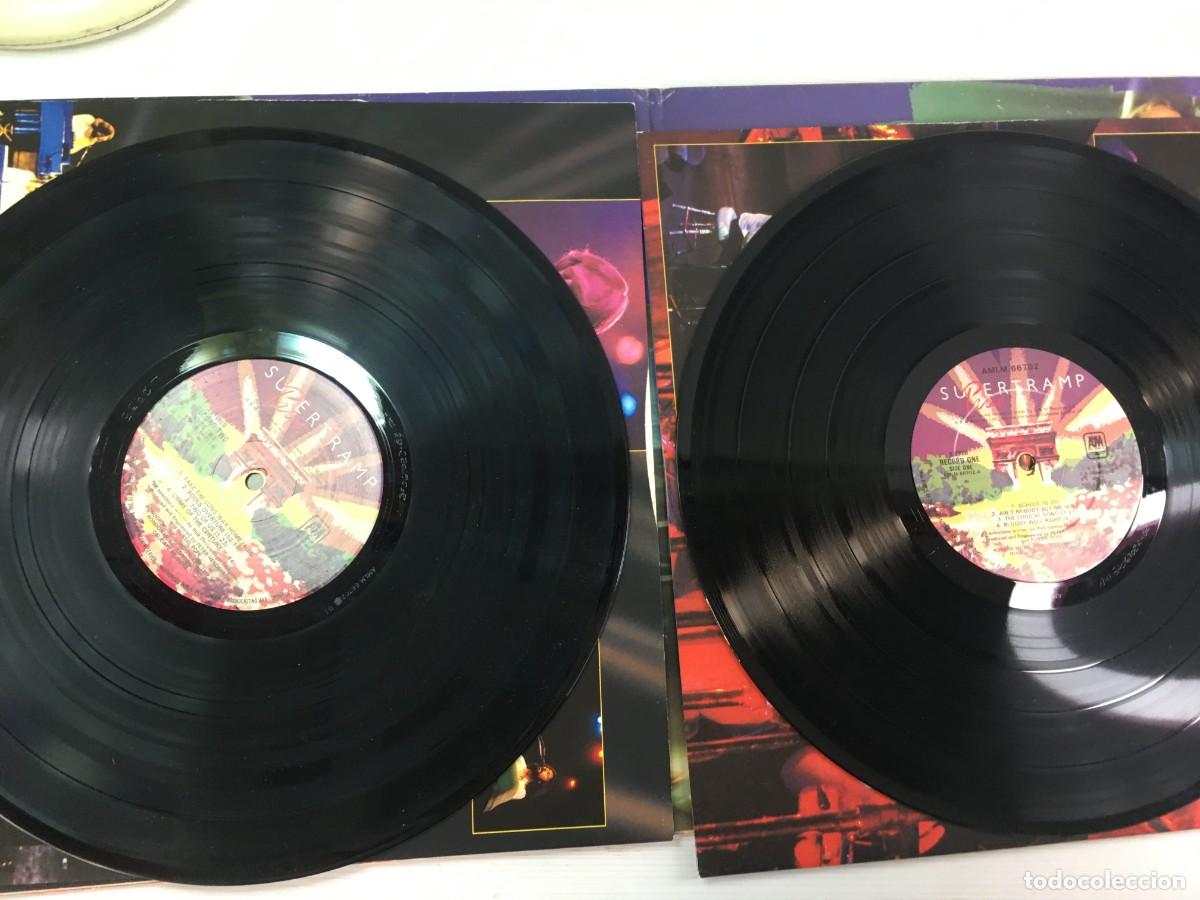 Discos de vinilo: LP SUPERTRAMP EN PARIS - DOBLE LP - GATELFOLD 1980 uk - Foto 5
