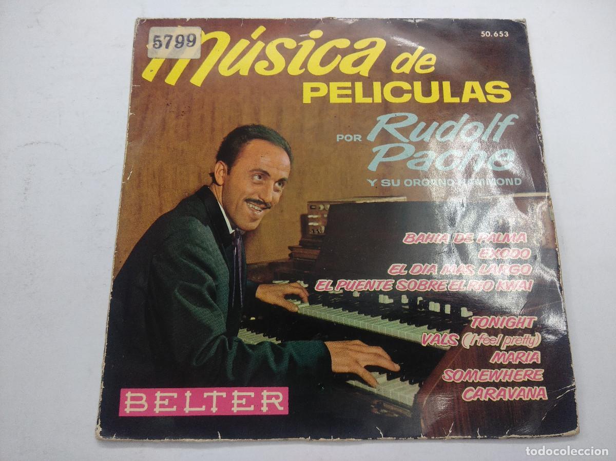 Discos de vinilo: MUSICA DE PELICULAS/RUDOLF PACHE/SINGLE. - Foto 1