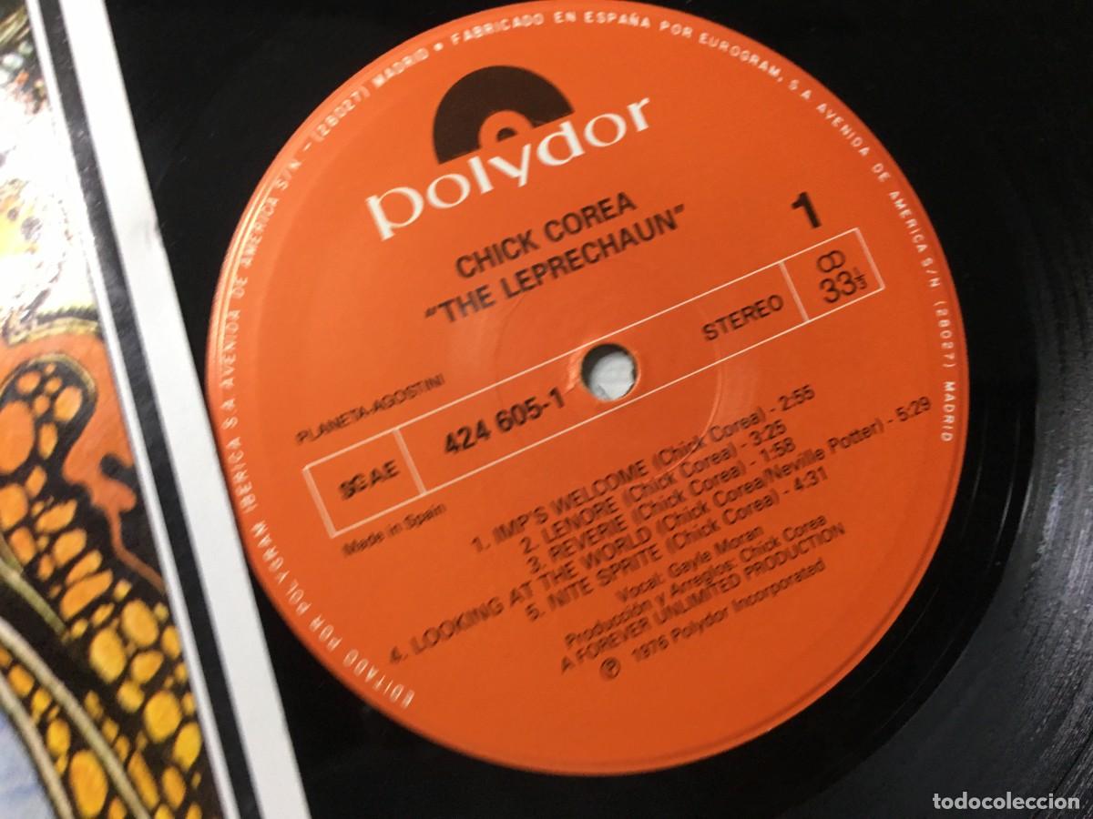 Discos de vinilo: LP CHICK COREA - THE LEPRECHAUN - 1976 ESPA&Ntilde;A - Foto 2