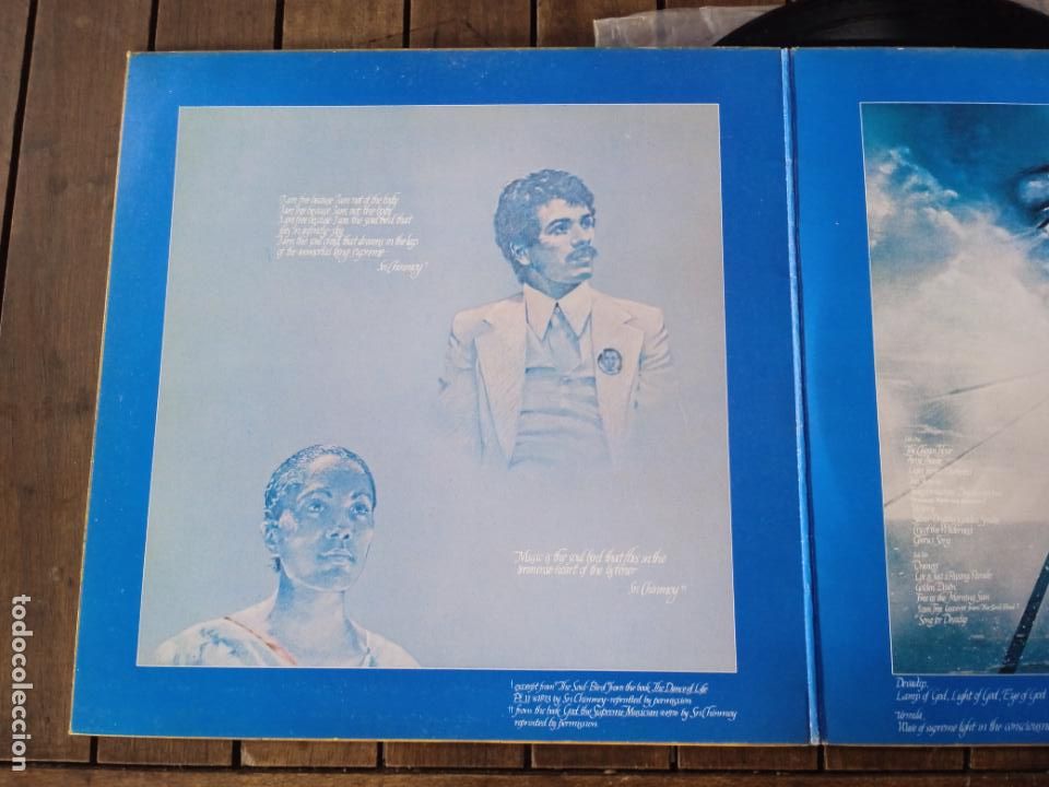 Discos de vinilo: SANTANA LP. DEVADIP ONENESS. MADE IN SPAIN. 1979 - Foto 2