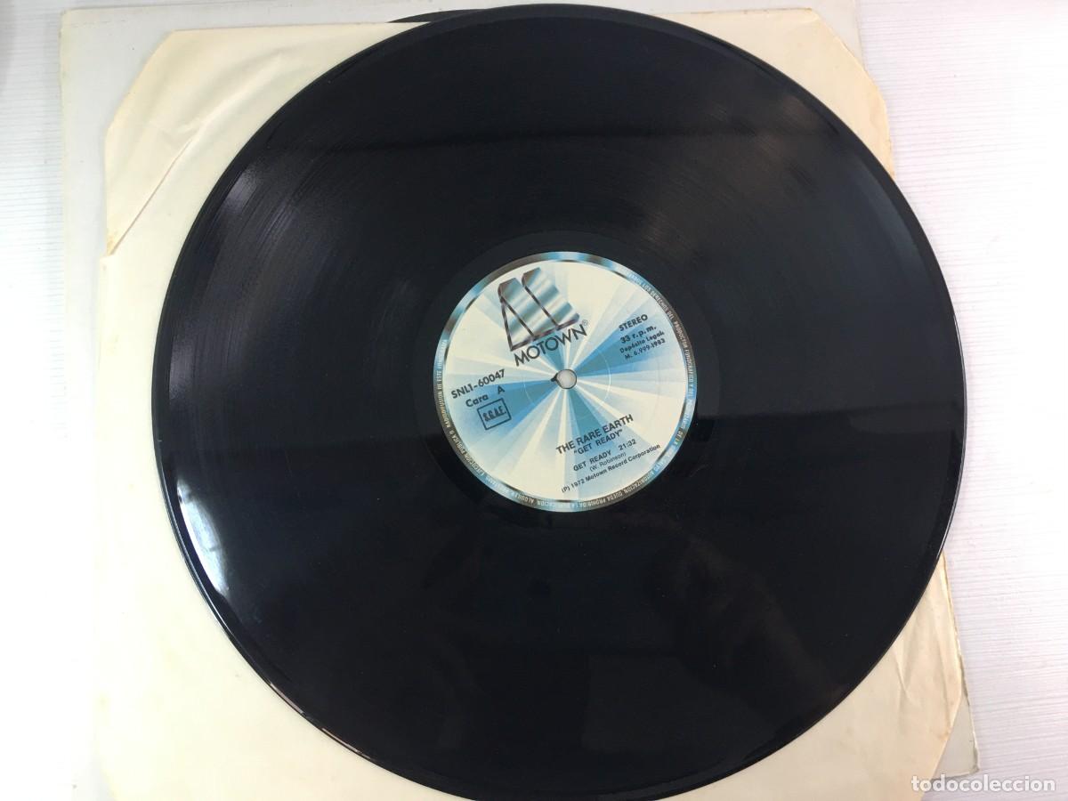 Discos de vinilo: LP RARE EARTH - GET READY - 1983 ESPA&Ntilde;A - Foto 3