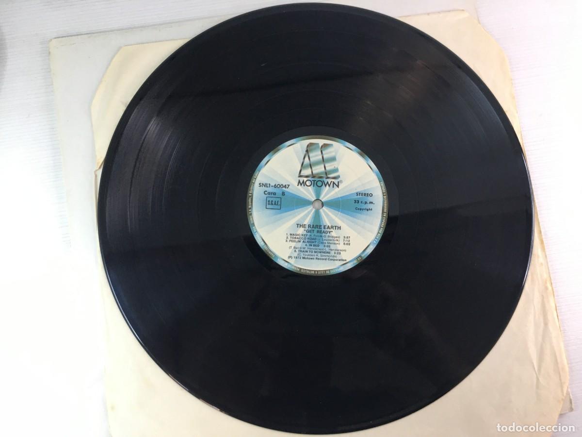 Discos de vinilo: LP RARE EARTH - GET READY - 1983 ESPA&Ntilde;A - Foto 4