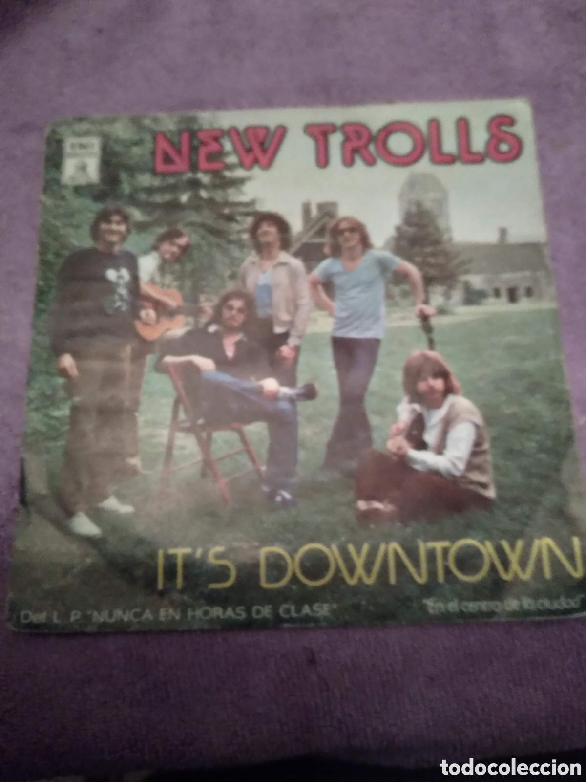 Discos de vinilo: NEW TROLLS-EN EL CENTRO DE LA CIUDAD-SINGLE VINILO- - Foto 1