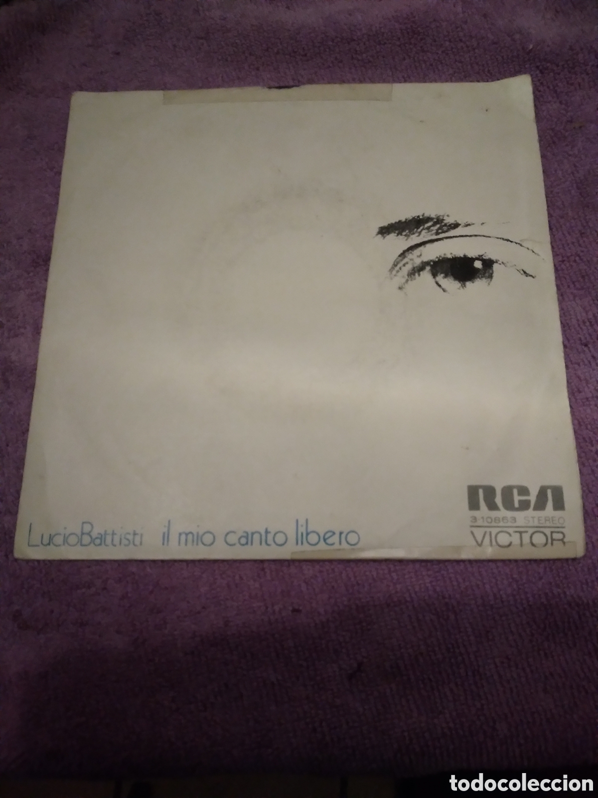 Discos de vinilo: LUCIO BATTISTI-CONFUSIONE-SINGLE VINILO- - Foto 1