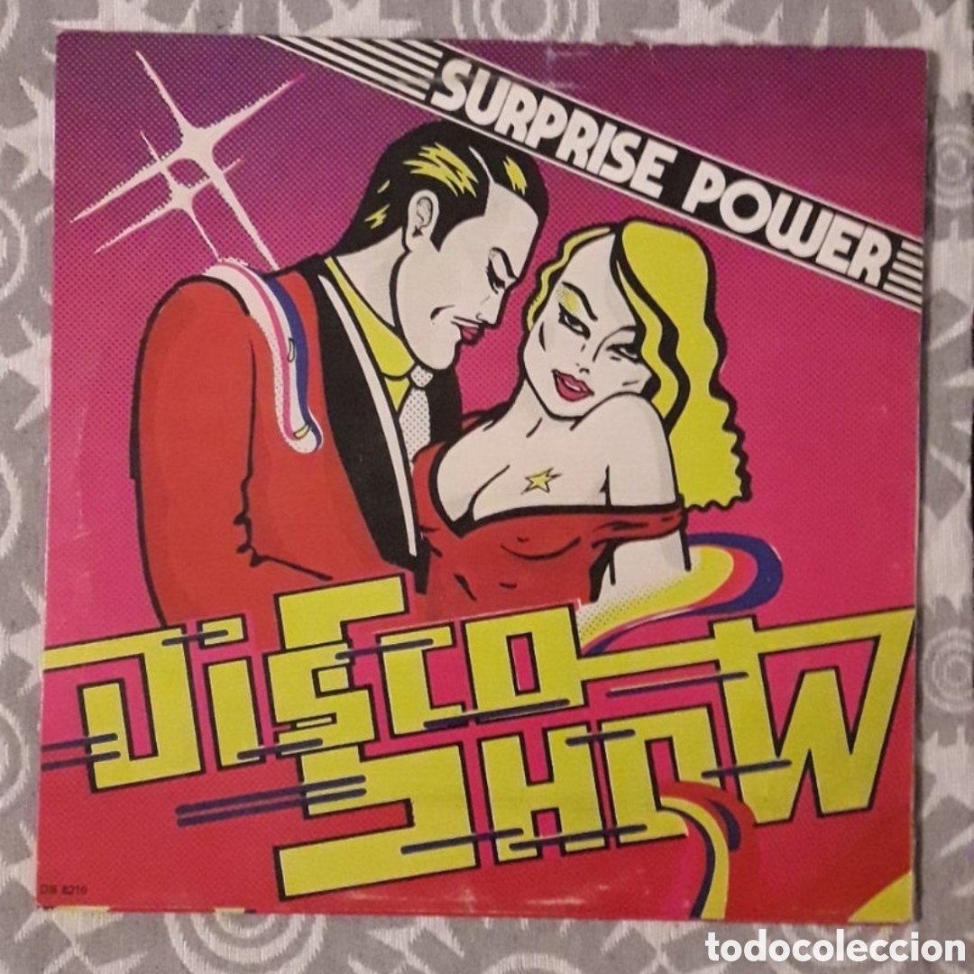 Discos de vinilo: Maxi single Surprise Power. Disco explosion / Formule I dynamite - Foto 2