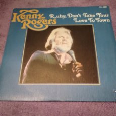 Discos de vinilo: KENNY ROGERS-RUBY DON'T TAKE YOUR LOVE TO TOWN-SINGLE VINILO-. Lote 367512624