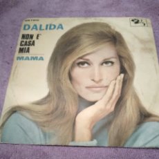 Discos de vinilo: DALIDA-NON E' CASA MIA/ MAMA-SINGLE VINILO-. Lote 367513029