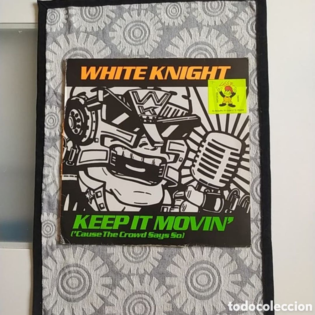 Discos de vinilo: Maxi single White Knight. Keep It Movin - Foto 1