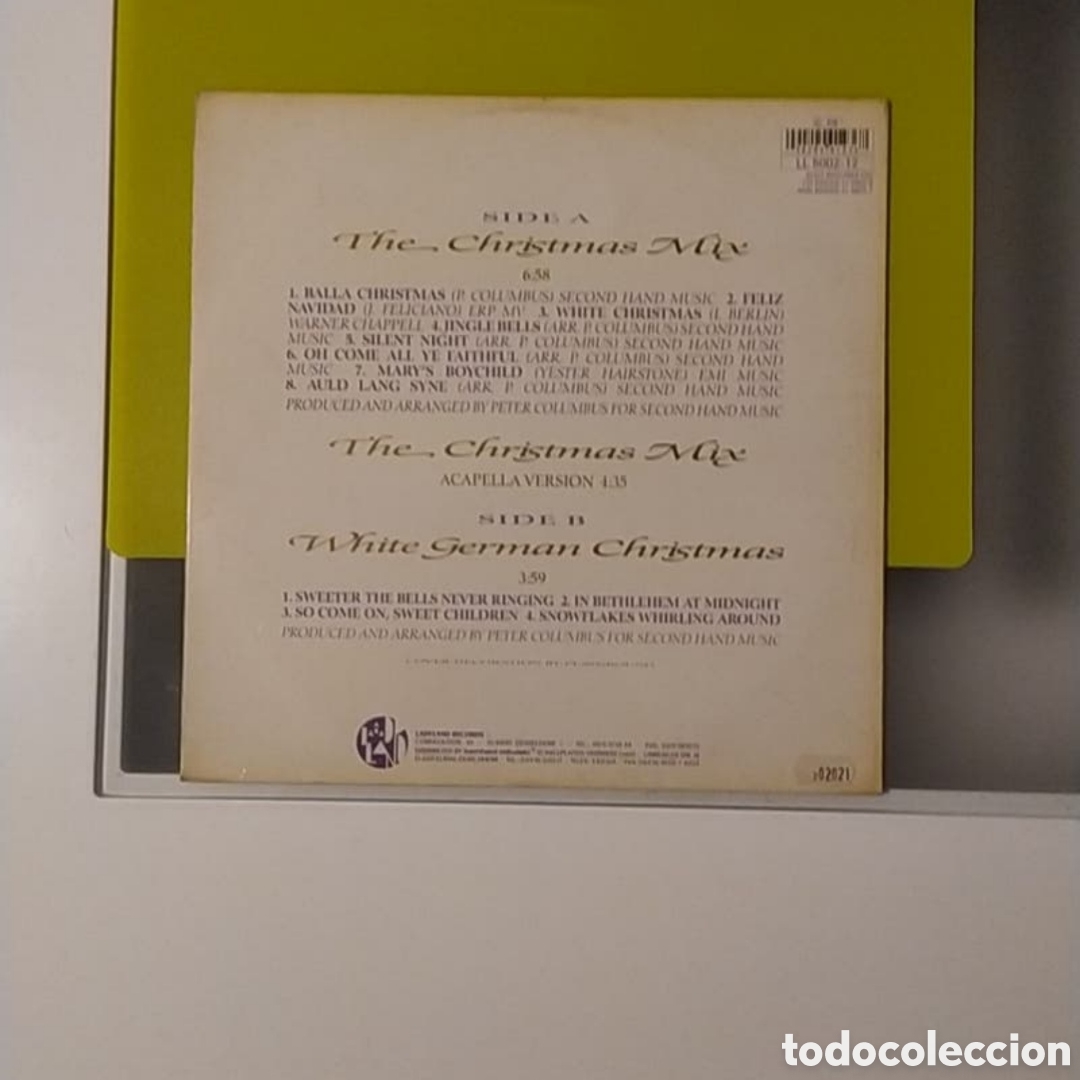 Discos de vinilo: Maxi single Joy. The Christmas Mix - Foto 2