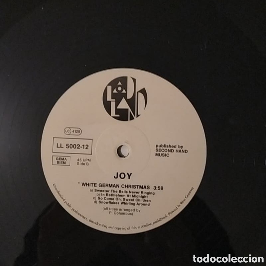 Discos de vinilo: Maxi single Joy. The Christmas Mix - Foto 4