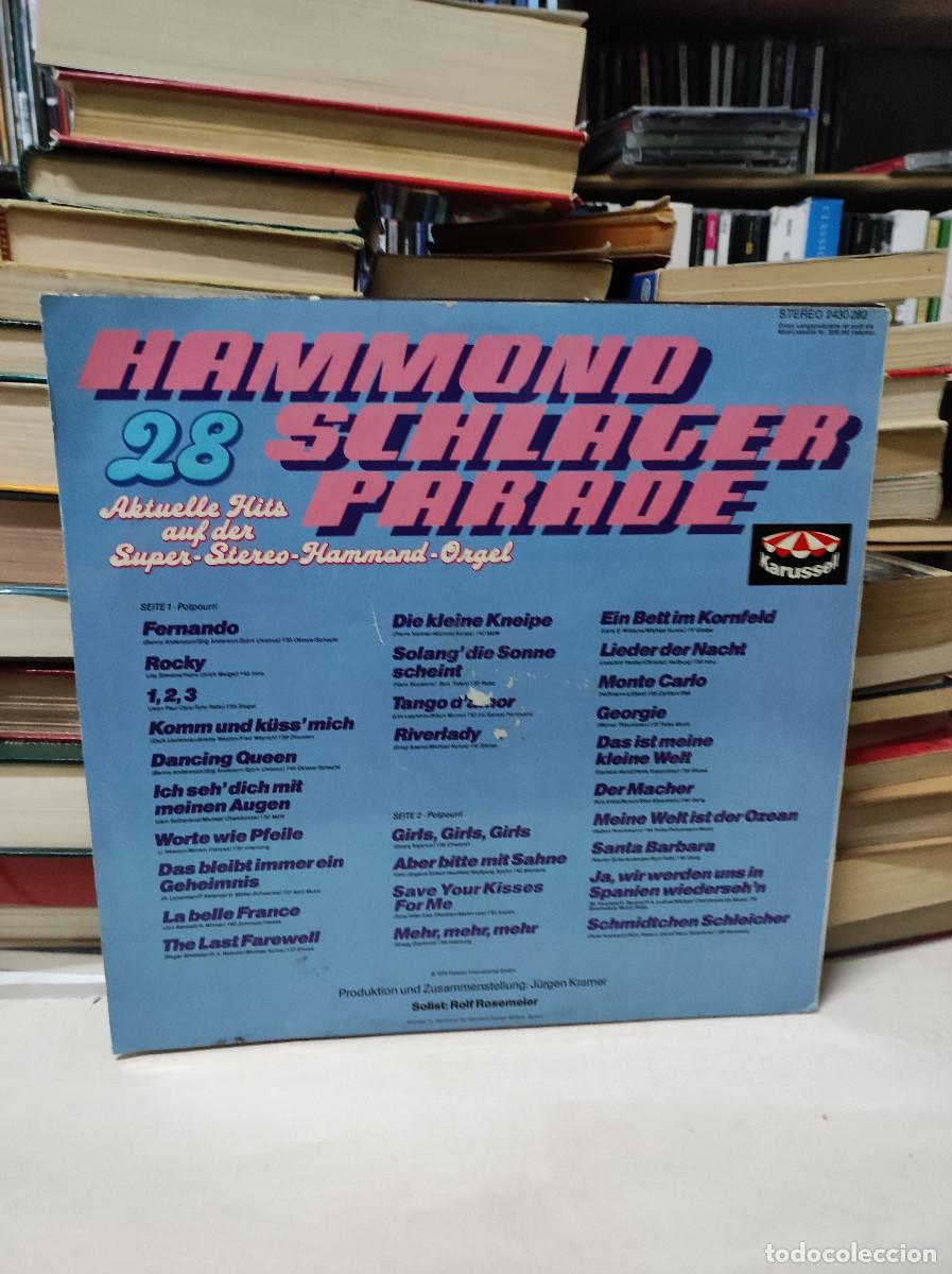 Discos de vinilo: Rolf Rosemeier &ndash; Hammond Schlager Parade - Foto 2