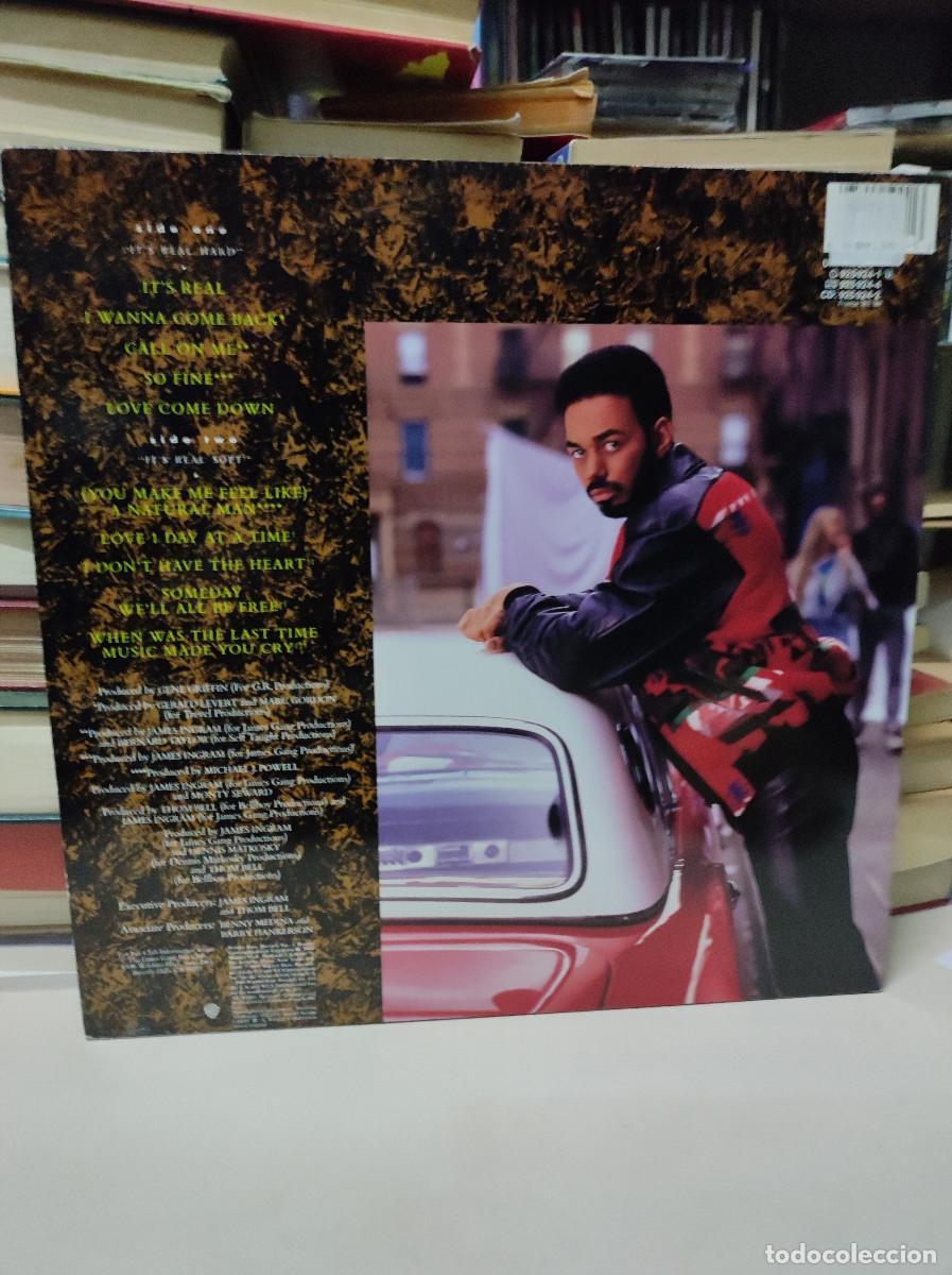 Discos de vinilo: James Ingram &ndash; Its Real - Foto 2
