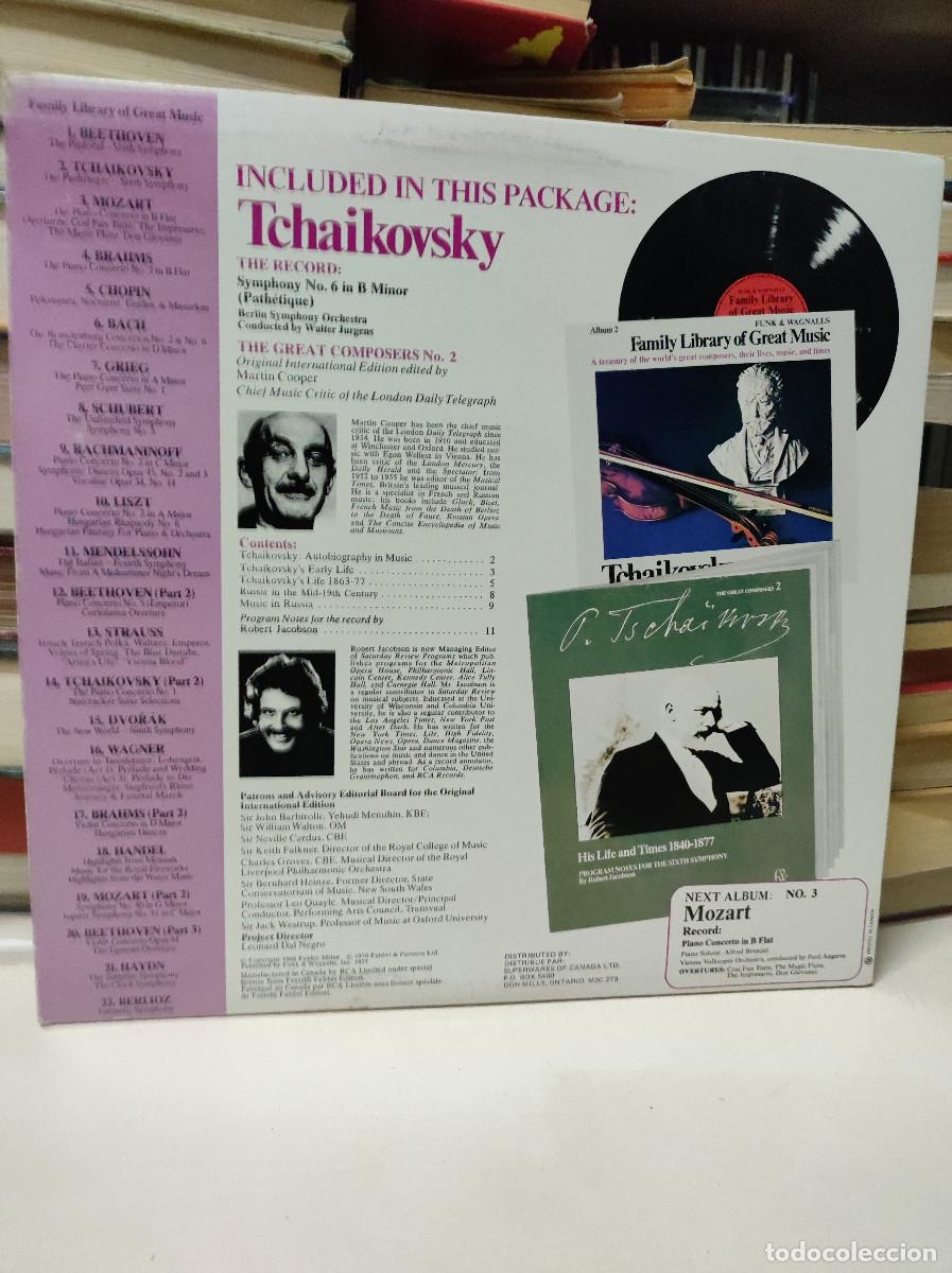 Discos de vinilo: Tchaikovsky &ndash; The Path&eacute;tique - Sixth Symphony - Foto 2
