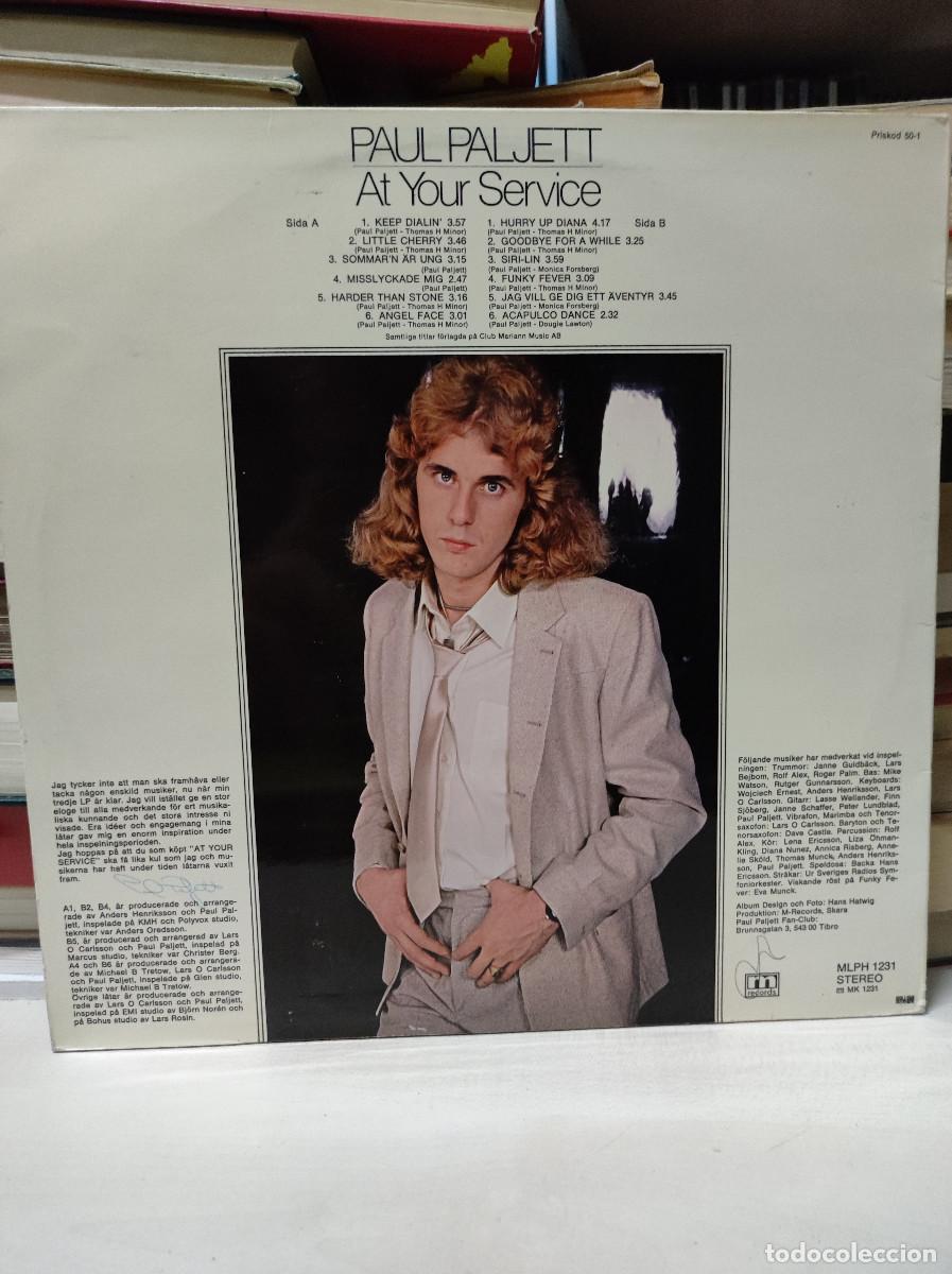 Discos de vinilo: Paul Paljett &ndash; At Your Service - Foto 2